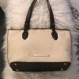 Cream Brahmin Medium Asher Tote